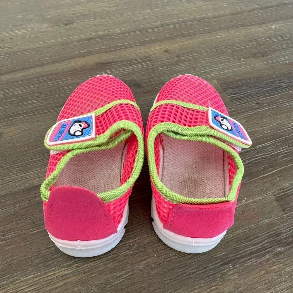 Babeimao Pink Mesh Water shoes Baby girls size 21 / 5.5 - Picture 2 of 7